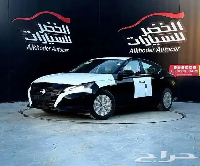 نيسان التيما استاندر 2025 عرض اقل لدى شركة الخضر للسيارات 1