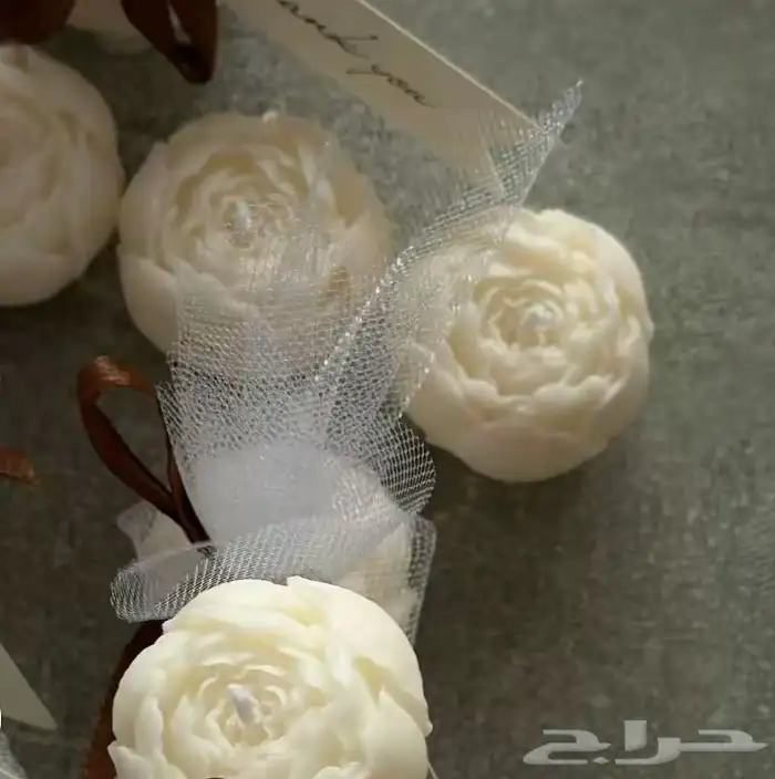 توزيعات شمع معطره ب الوقو الاسماء 20