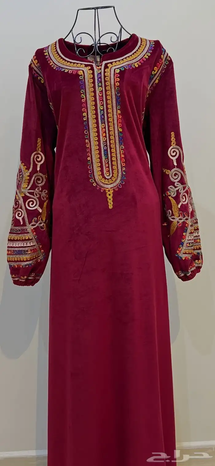 جلابيات مخمل فاخرة وجودتها عالية 6