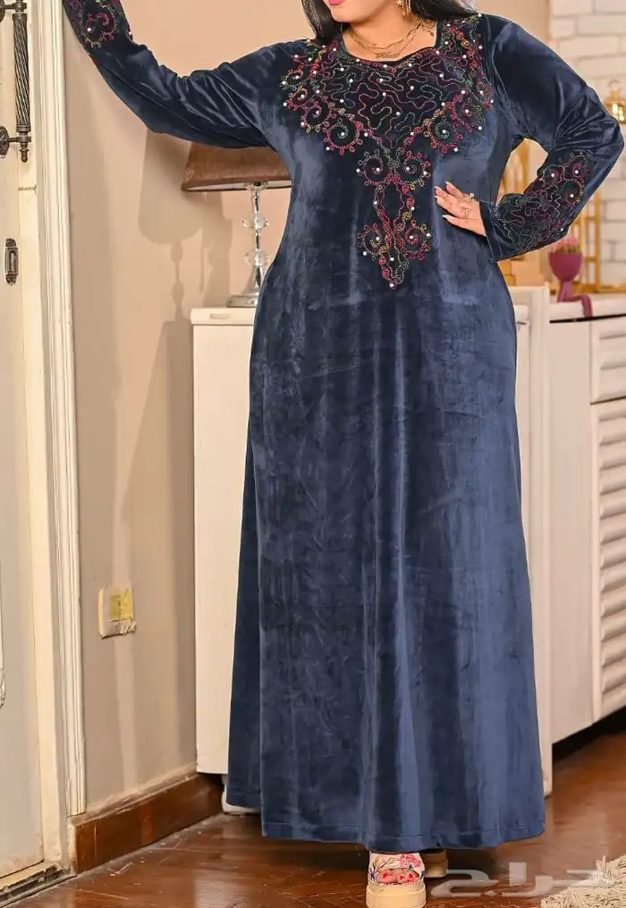 جلابيات مخمل جودتها عالية 1