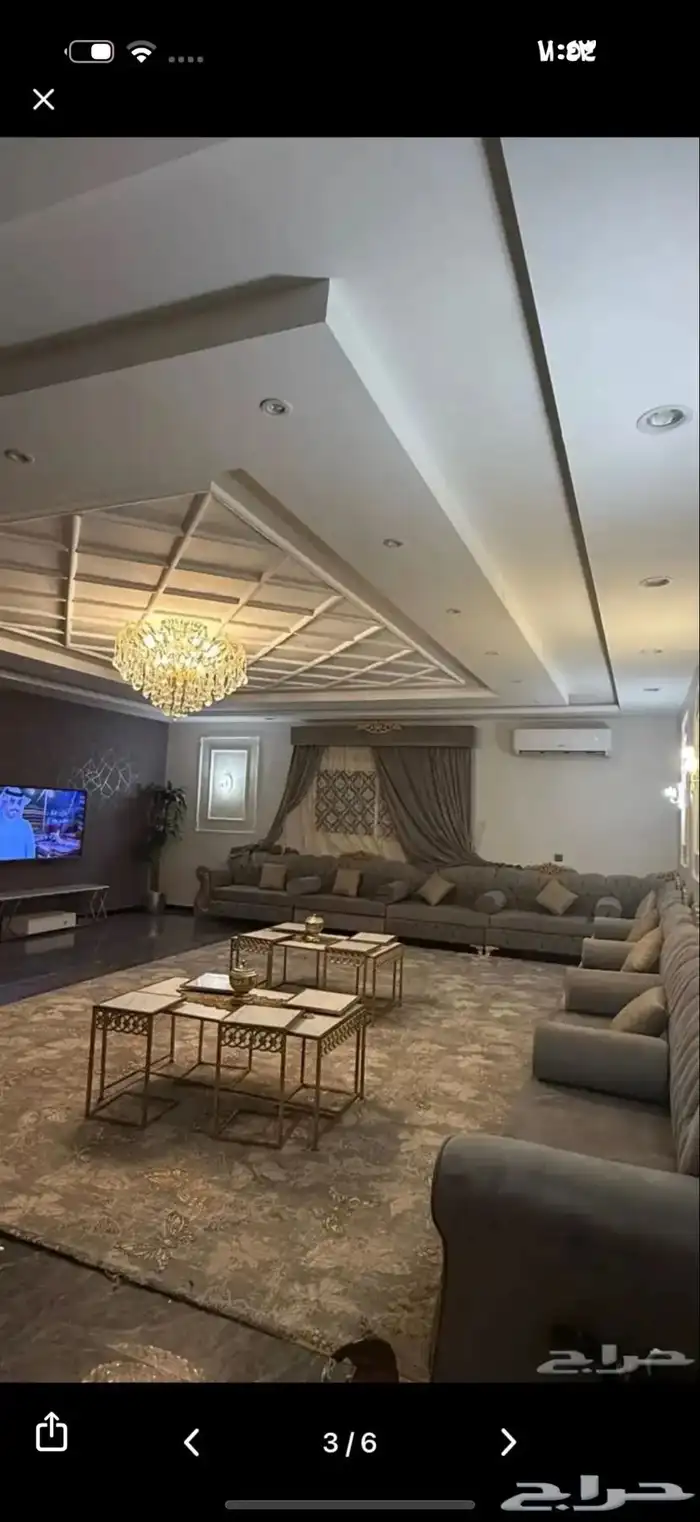 كنب جديد نظيف ب 1300قابل ل التفاوض مع الطاولات و الاكسسوارت 0