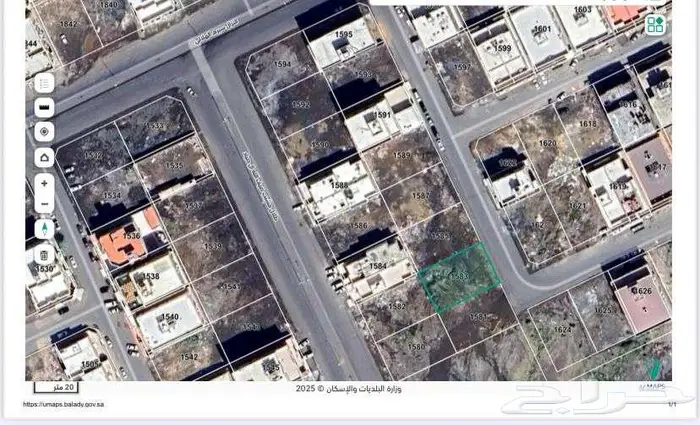 للبيع ارض سكنية 620 م شرقي حي الوفاء 0