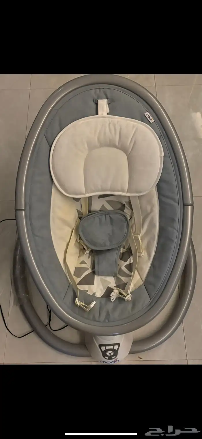 سرير أطفال وكرسي طعام أطفال وهزاز أطفال 3