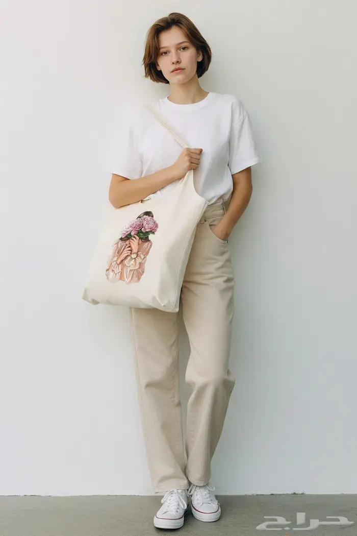 حقائب قماشيه بطباعه حراريه 0