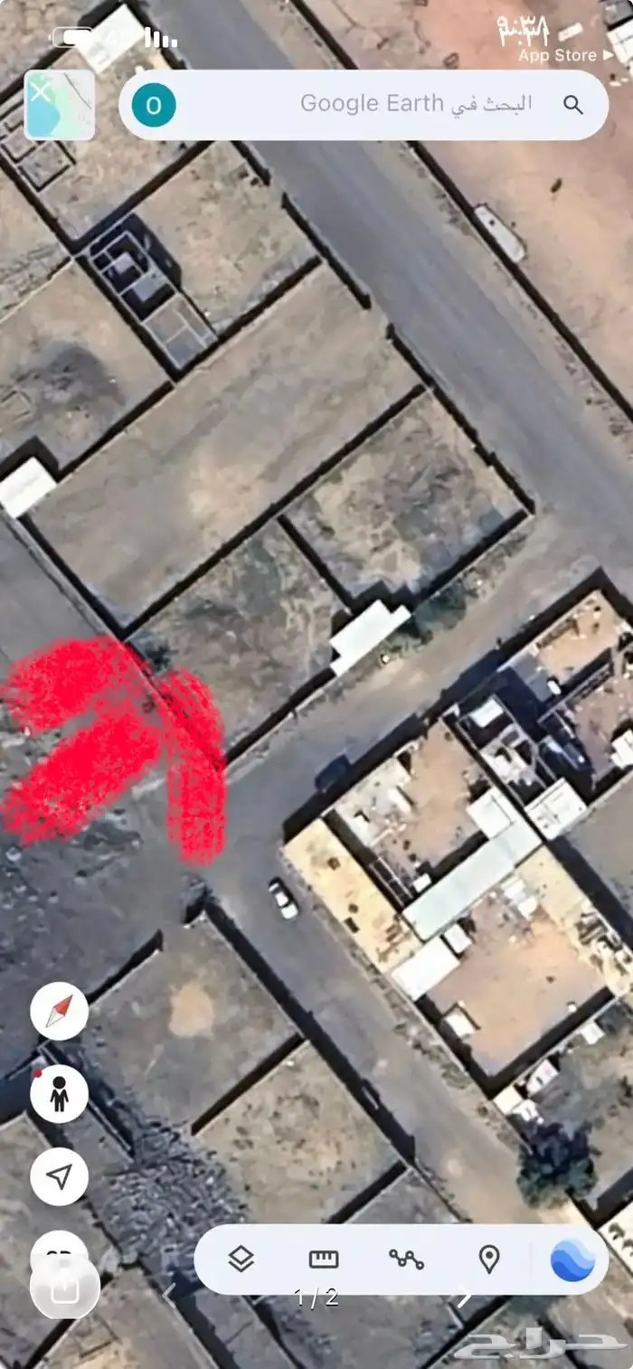 ارض في الحسينية بصك إلكتروني للبيع 2