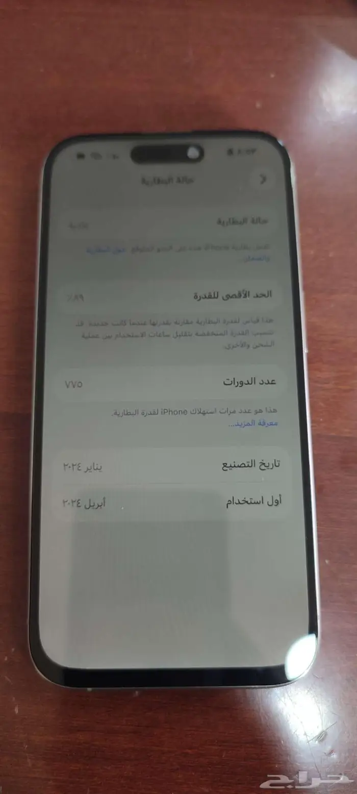 15 برو 256 قيقا مغير شاشه 0