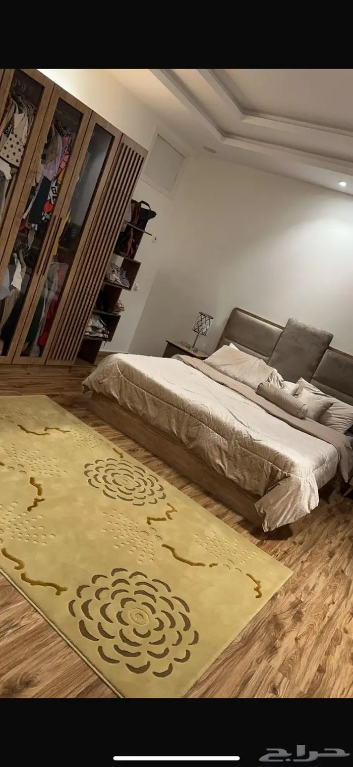 غرفة نوم كامله جديده بدون طراحه 0