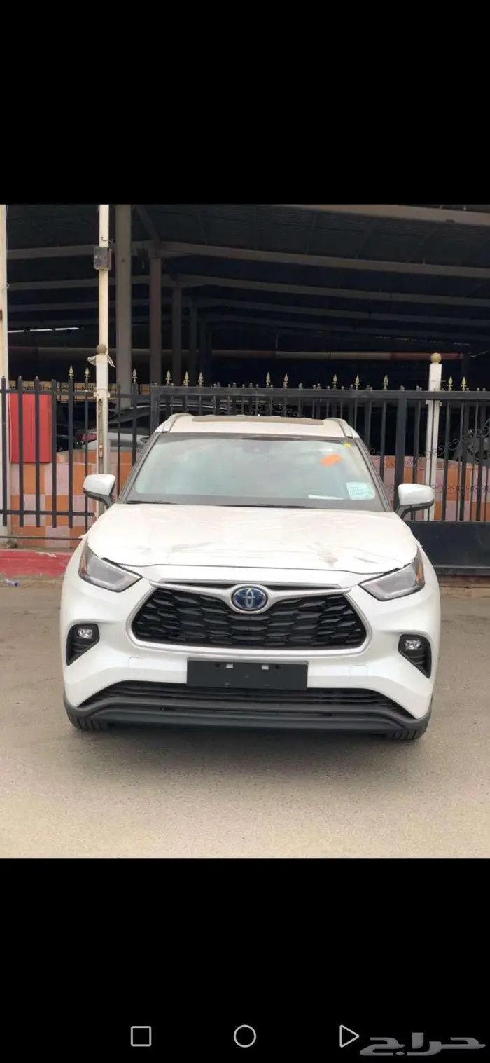 تويوتا هايلاندر GLE نص فل دبل 2025 أبيض ب 138 ألف 8