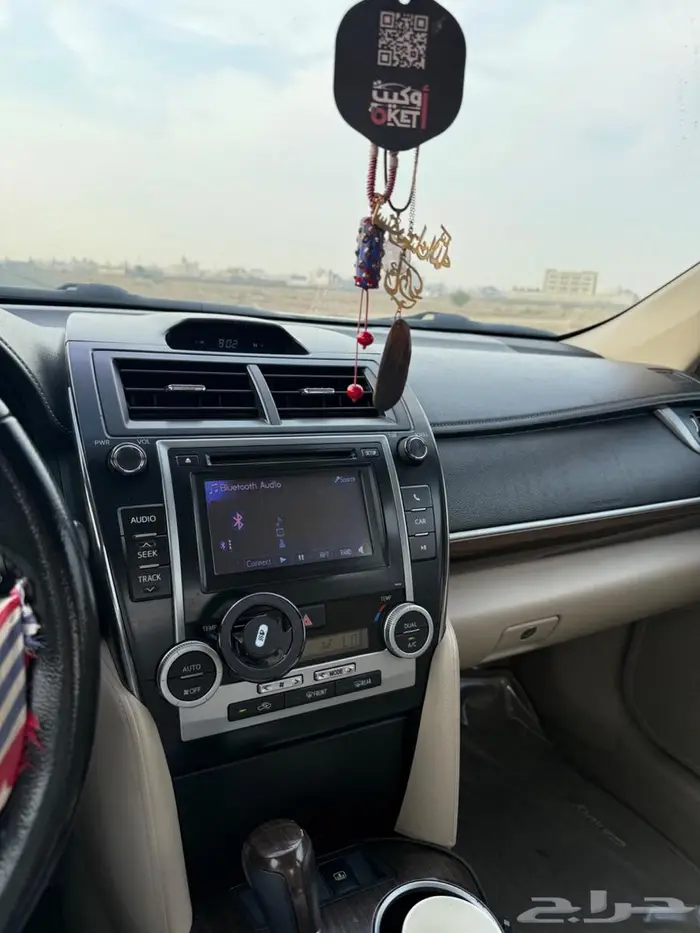 كامري 2015 GLX ابيض لؤلؤي 1