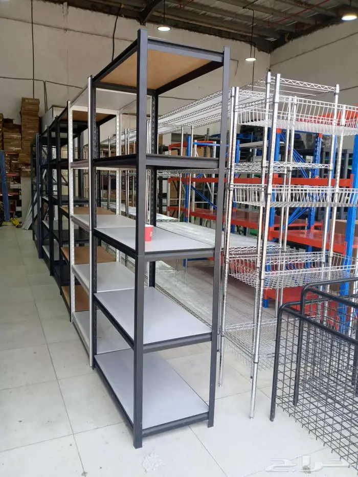 رفوف تخزين محلات ارفف مستودعات 2