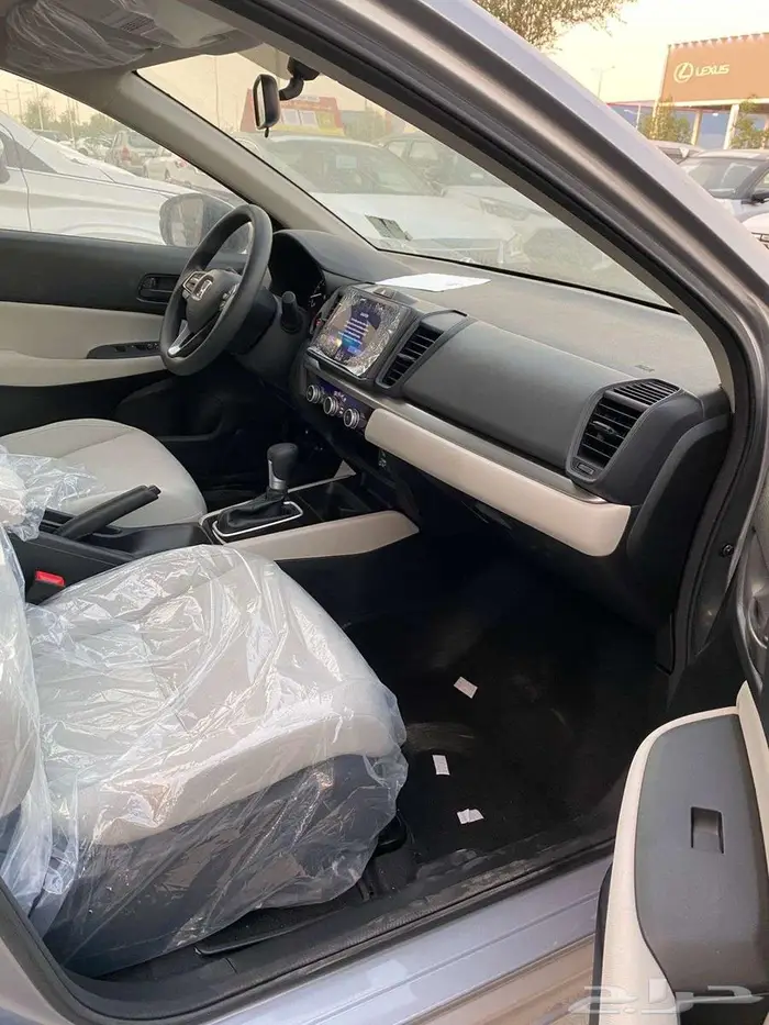 هوندا سيتي 2024 اصفار سعودي تشغيل بصمه شاشه كاميرا 10