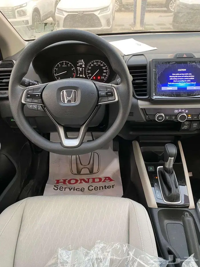 هوندا سيتي 2024 اصفار سعودي تشغيل بصمه شاشه كاميرا 7