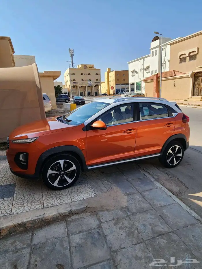 سيارة شيري تيقو تو برو 2022م نظيف جدا  اللون برتقالي نسائي 0