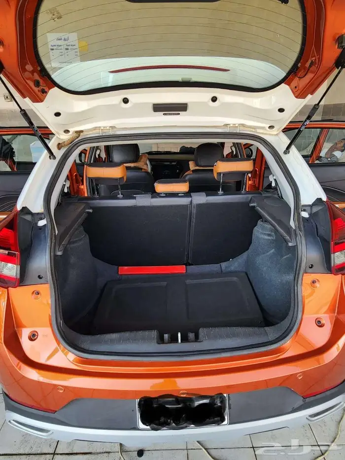 سيارة شيري تيقو تو برو 2022م نظيف جدا  اللون برتقالي نسائي 15