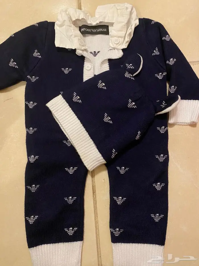 ملابس مواليد ماركه اصليه تم لبسها مرا واحده فقط 1