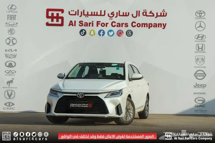تويوتا يارس ستاندر Y 2026 اقساط بنوك وشركات 5