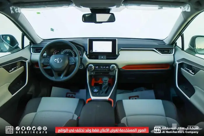 تويوتا راف فور ادفنشر بنزين 2025 اقساط بنوك وشركات 8