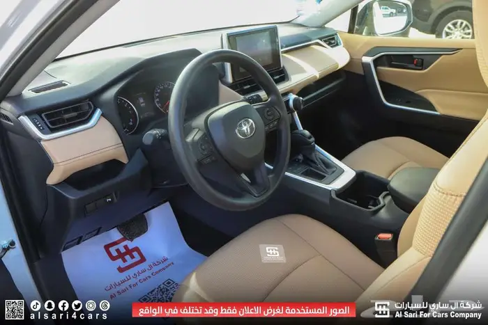 تويوتا راف فور LE بدون دبل بنزين 2025 اقساط بنوك وشركات 16