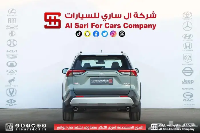 تويوتا راف فور ادفنشر بنزين 2025 اقساط بنوك وشركات 19