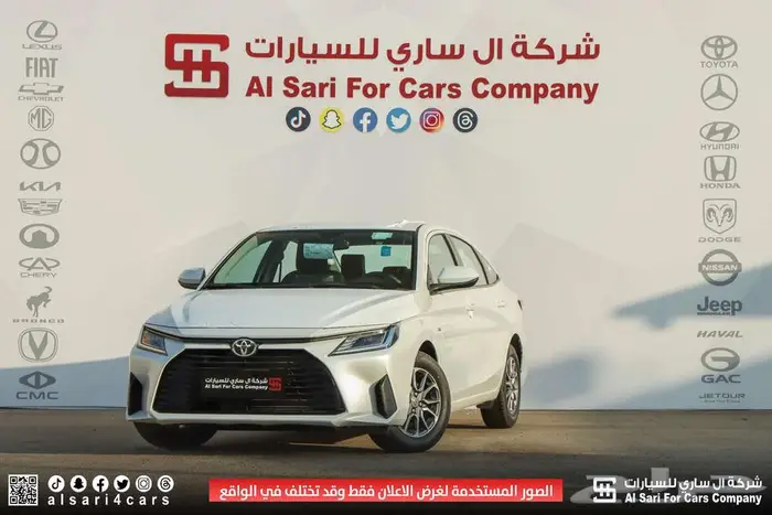 تويوتا يارس Y PLUS 2026 اقساط بنوك وشركات 7