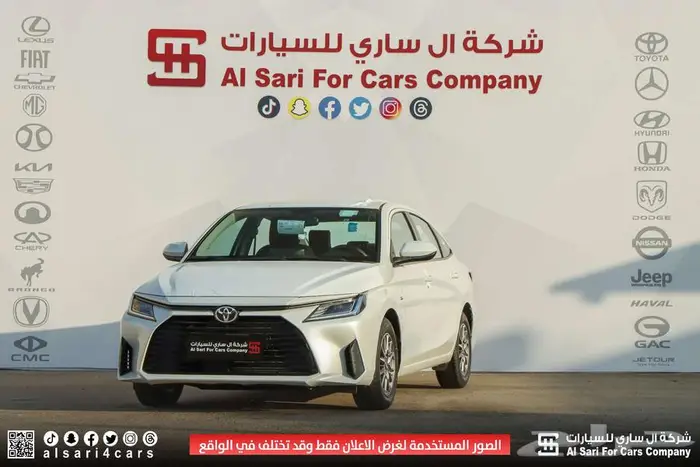 تويوتا يارس Y PLUS 2026 اقساط بنوك وشركات 9