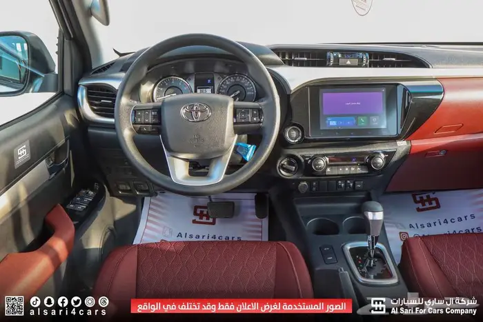 تويوتا هايلوكس S GLX غمارتين بنزين اتوماتيك 2025 11