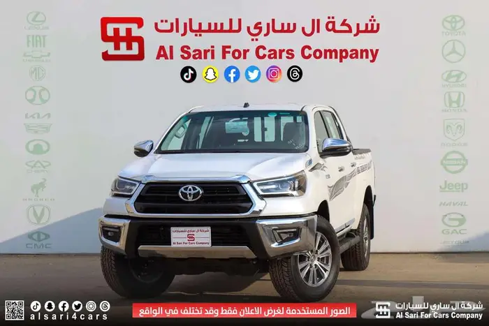 تويوتا هايلوكس S GLX غمارتين بنزين اتوماتيك 2025 19