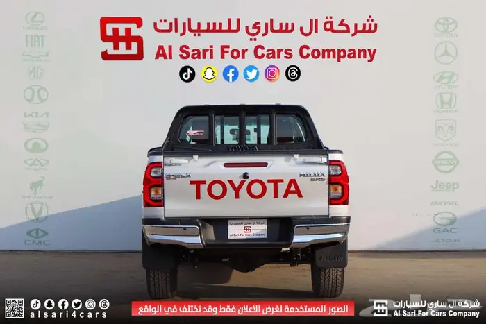 تويوتا هايلوكس S GLX غمارتين بنزين اتوماتيك 2025 15