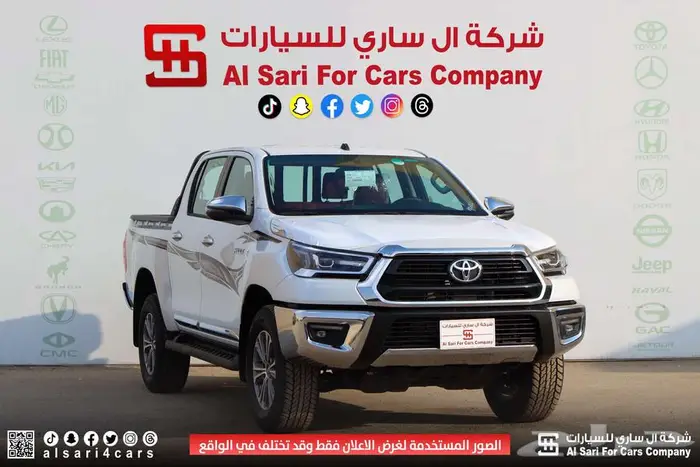 تويوتا هايلوكس S GLX غمارتين بنزين اتوماتيك 2025 2