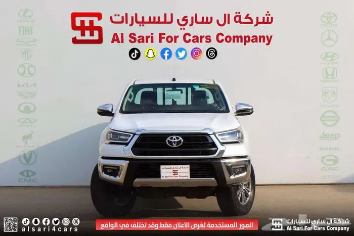 تويوتا هايلوكس S GLX غمارتين بنزين اتوماتيك 2025 13