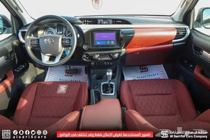 تويوتا هايلوكس S GLX غمارتين بنزين اتوماتيك 2025 24