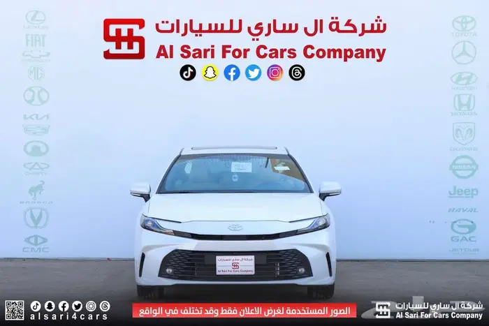 تويوتا كامري E PLUS هايبرد 2025 اقساط بنوك شوركات 0