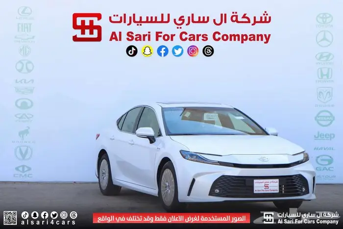 تويوتا كامري E PLUS هايبرد 2025 اقساط بنوك شوركات 8