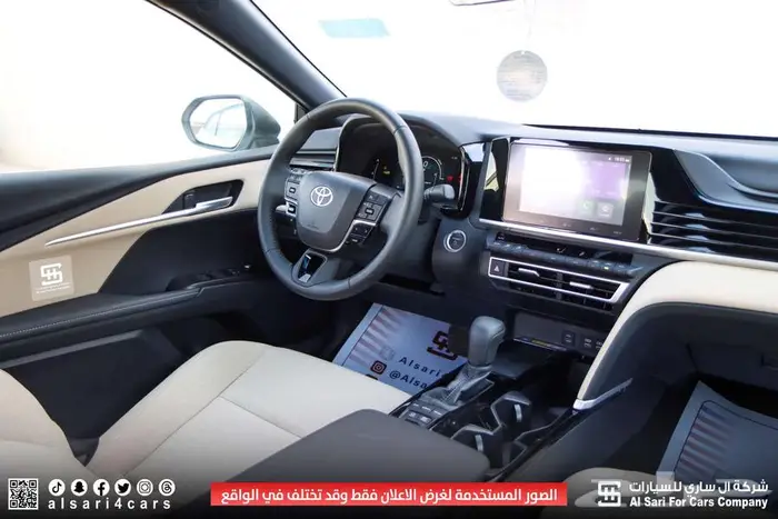 تويوتا كامري E PLUS هايبرد 2025 اقساط بنوك شوركات 15