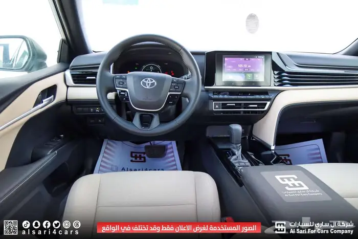 تويوتا كامري E PLUS هايبرد 2025 اقساط بنوك شوركات 16