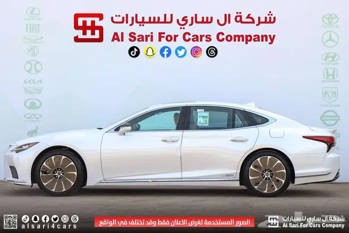 لكزس LS 500 هايبرد 2022 اقساط بنوك وشركات 8