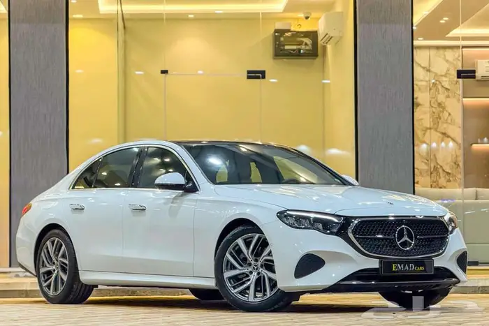 مرسيدس E200 2024 ابيض خليجي تحت الضمان 0