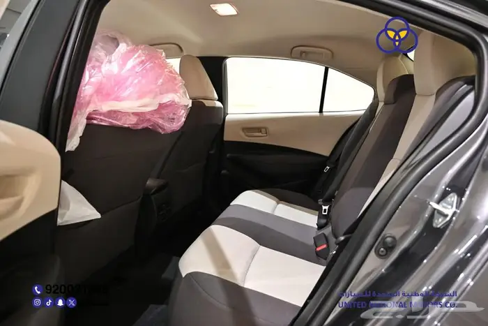 تويوتا كورولا XLI 2025 ستاندر سعودي جديد 10