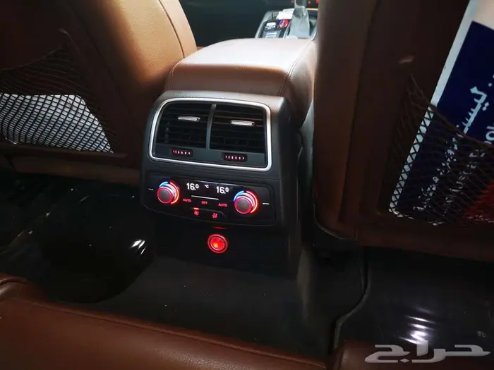 أودي A6 موديل 2015  صالون  لون رمادي غامق 17