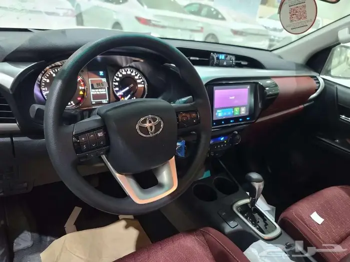 هايلوكس S-GLX بنزين-سعودى2025- اقساط جميع البنوك 6