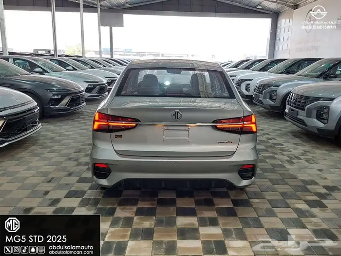 ام جي 5 ستاندر 2025 الشكل الجديد لعملاء الكاش والاقساط 5