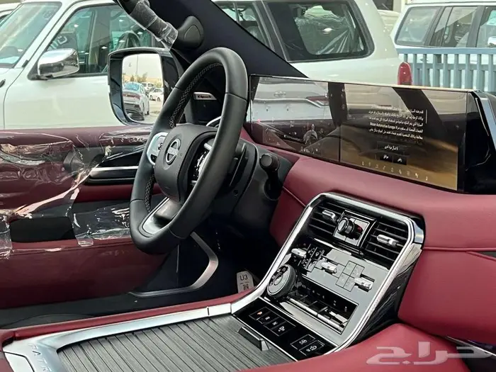 نيسان باترول بلاتنيوم توين تيربو ابيض (سقف اسود) 2026 5