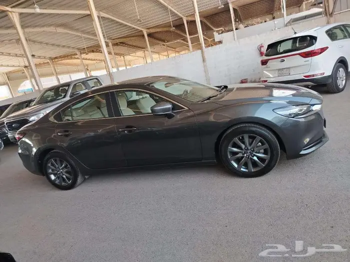 مازدا 6 موديل 2024 رمادي بودي ومحركات وكاله عداد 51 الف كم 0