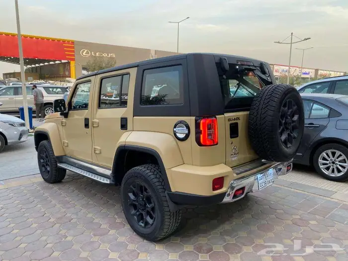 بايك Bj40 موديل 2022 وكاله تشغيل بصمه شاشه كاميرا 4