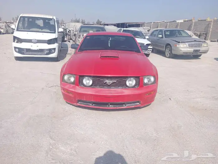 موستنج مصدوم قطع غيار فقط جير عادي 2009 0