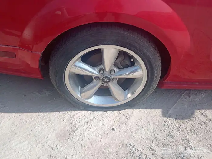 موستنج مصدوم قطع غيار فقط جير عادي 2009 2