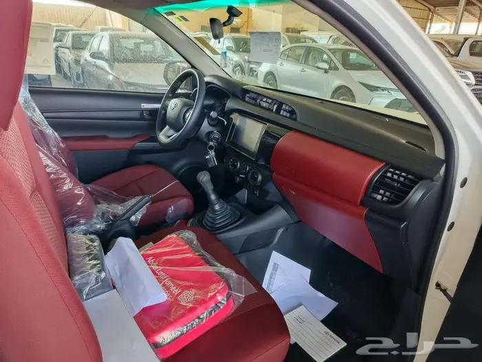 تويوتا هايلكس غمارة بدون دبل ابيض ديزل2026 اقل سعر كاش وبنوك 4