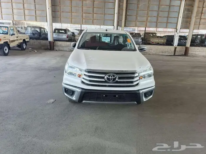 تويوتا هايلكس غمارة بدون دبل ابيض ديزل2026 اقل سعر كاش وبنوك 0