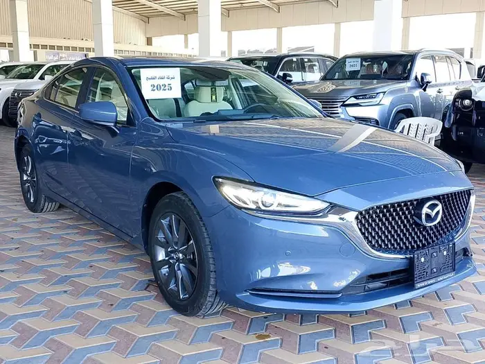 مازدا 6 موديل 2025 نص فل فتحه اقل سعر كاش اواقساط 3