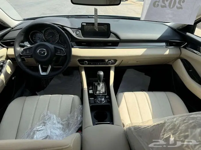 مازدا 6 موديل 2025 نص فل فتحه اقل سعر كاش اواقساط 5